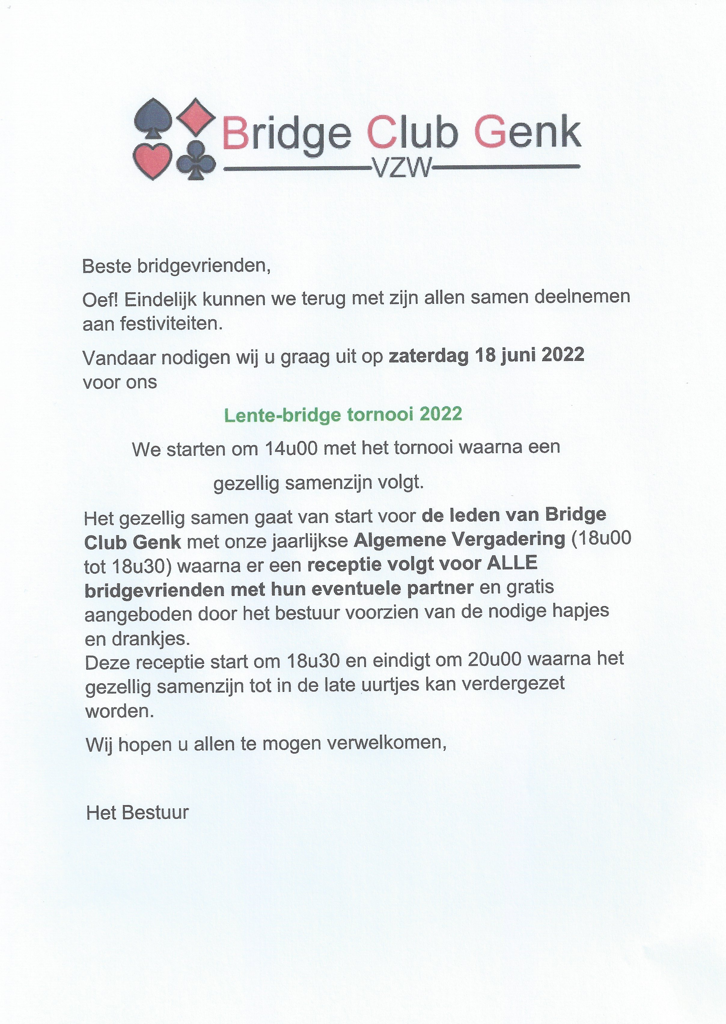 Lente-bridge tornooi 2022